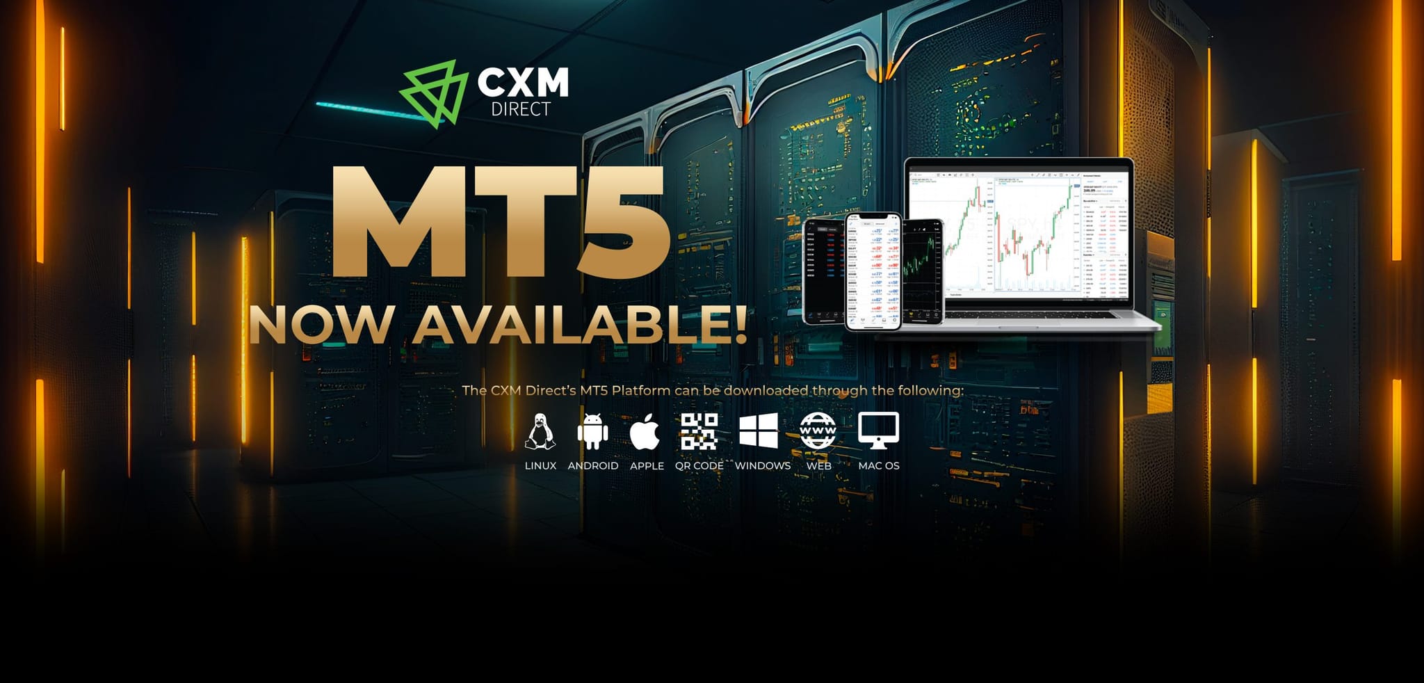 CXM жақсартады сауда тәжірибесін MetaTrader 5 платформасының іске қосылуымен